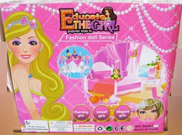 Bambola di plastica «Educate the girl» — foto 3 dell'alert A12/1014/16