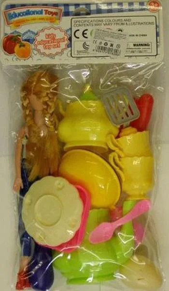 Bambola in plastica con accessori «Educational Toys» — foto 3 dell'alert A12/1694/18