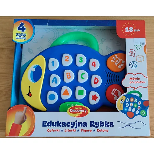 Giocattolo elettrico «Edukacyjna rybka» — foto 1 dell'alert A12/01902/24