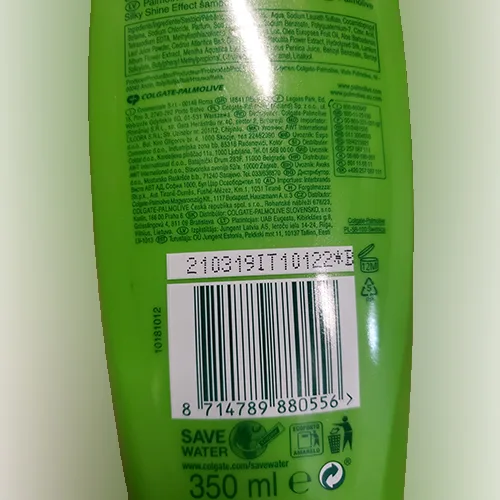 Shampoo «Effetto seta» — foto 2 dell'alert A12/00446/24