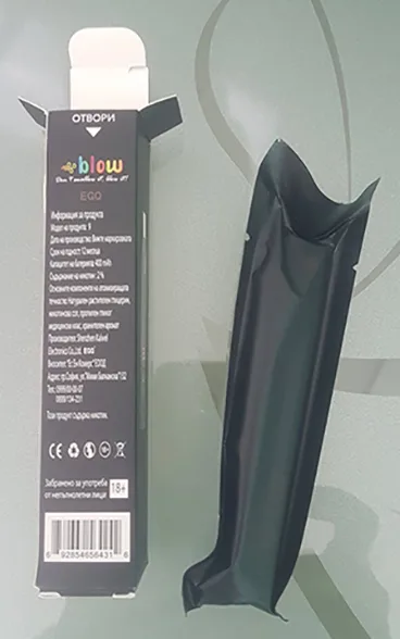 Sigaretta elettronica monouso «EGQ Blow» — foto 3 dell'alert A12/00589/22