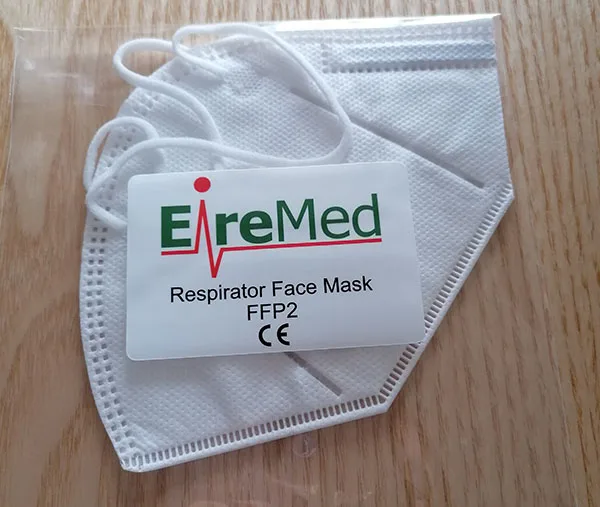Maschera filtro particella «EireMed Respirator Facemask» — foto 2 dell'alert A12/00339/22
