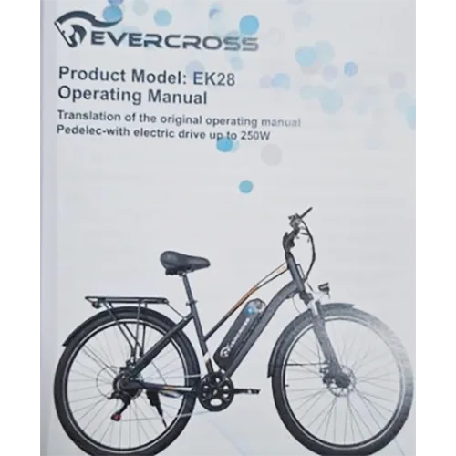 Bicicletta elettrica «EK28 Electric Bikes» — foto 5 dell'alert SR/04388/25