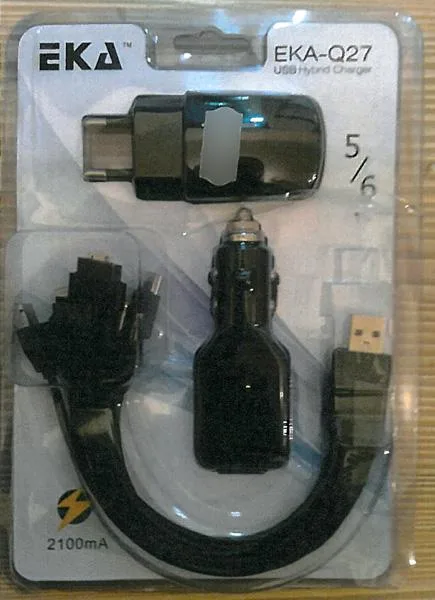 Caricabatterie USB «EKA-Q27 USB Hybrid Charger» — foto 3 dell'alert A11/0038/19