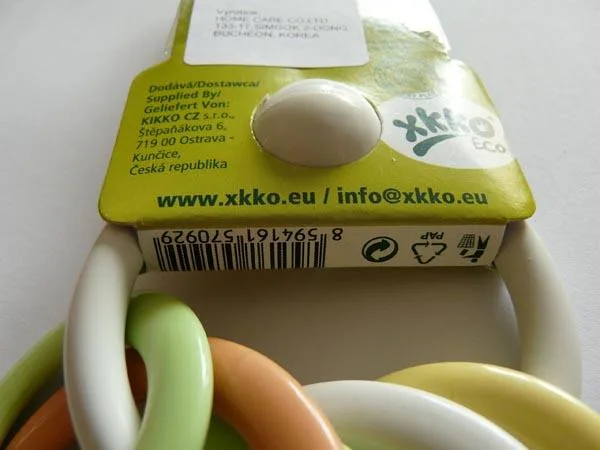 Giocattolo del sonaglio «Ekologická detská hračka - Ecological baby toy» — foto 2 dell'alert A12/1083/17