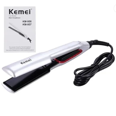 Raddrizzatore per capelli «ELCELLENT STRAIGHT HAIR FUNCTION» (*KEMEI*)