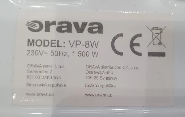 Piastra calda «Electric cooker VP-8W» — foto 5 dell'alert A12/00200/23