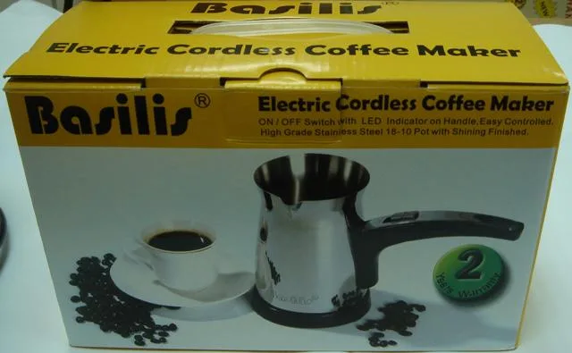 Macchina per il caffè «Electric cordless coffee maker» — foto 2 dell'alert A12/0726/13
