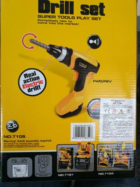 Trapano elettrico giocattolo «Electric Drill» — foto 4 dell'alert A12/1185/19