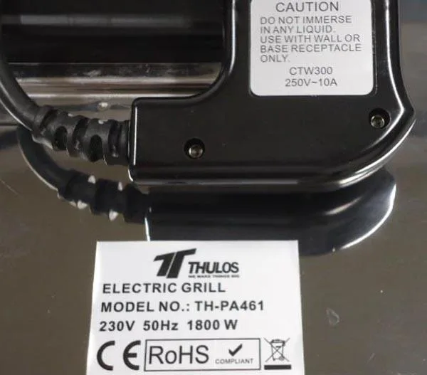 Teglia elettrica del mandrino «Electric Grill» — foto 2 dell'alert A12/0490/16