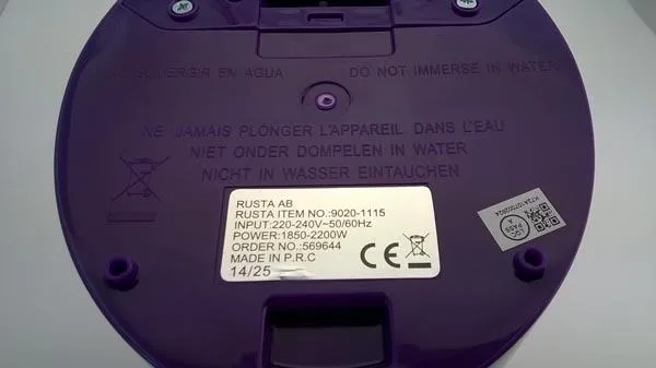 Bollitore «Electric Kettle Cordless 1,7 Liters» — foto 2 dell'alert A12/1743/15