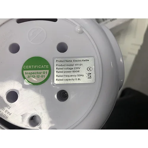Bollitore pieghevole «Electric Kettle und TRAVEL FOLDING ELECTRIC KETTLE» — foto 2 dell'alert A12/00720/24