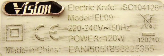 Coltello elettrico «Electric Knife» — foto 2 dell'alert A12/1930/13