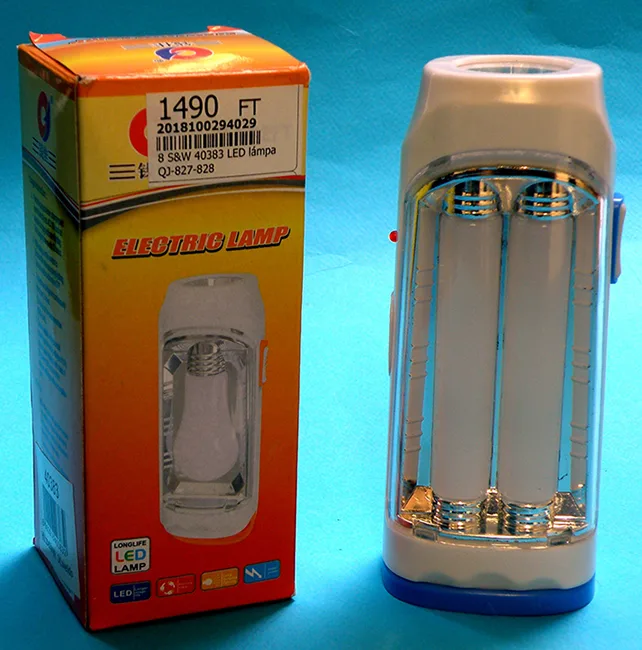 Lampada/torcia portatile LED «ELECTRIC LAMP» — foto 3 dell'alert A12/01165/20