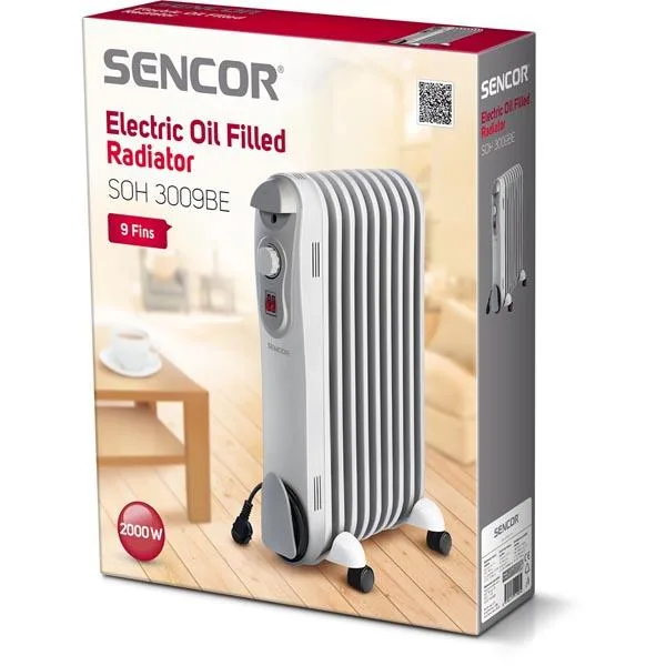 Riscaldatore elettrico «Electric Oil Filled Radiator» (Sencor)