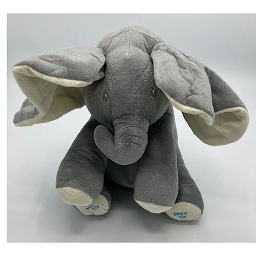 Giocattolo a batteria «Electric plush toy, elephant»