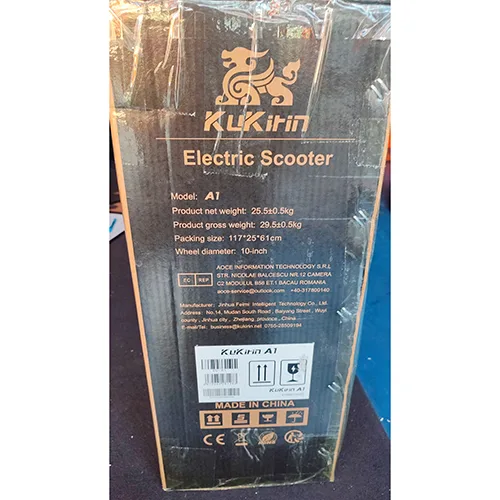 Scooter elettrico «Electric scooter» — foto 3 dell'alert OR/00151/25