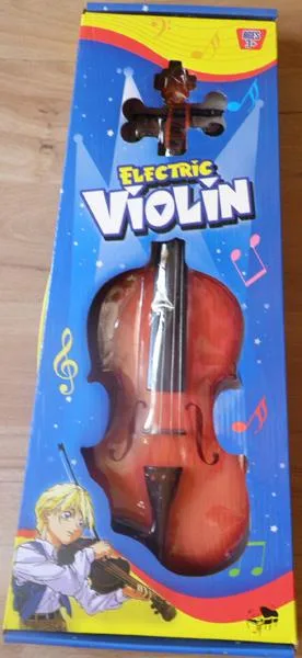 Giocattolo musicale «Electric violin» (Regio Játék)