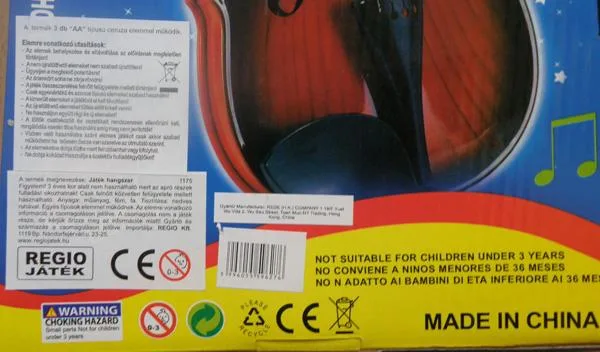 Giocattolo musicale «Electric violin» — foto 3 dell'alert A12/1864/18