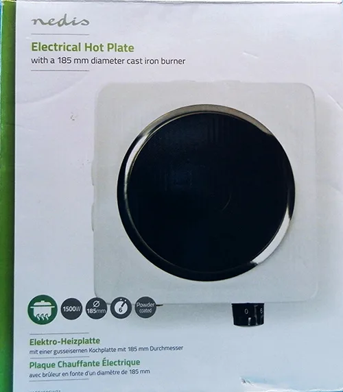 Piastra calda «Electrical Hot Plate» (Nedis)