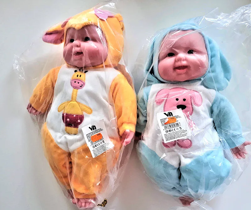 Giocattolo morbido riempito «Electricity toy (voice &amp; light doll)» (VA)