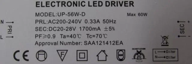 Driver del LED «Electronic LED driver» — foto 1 dell'alert A12/1220/13