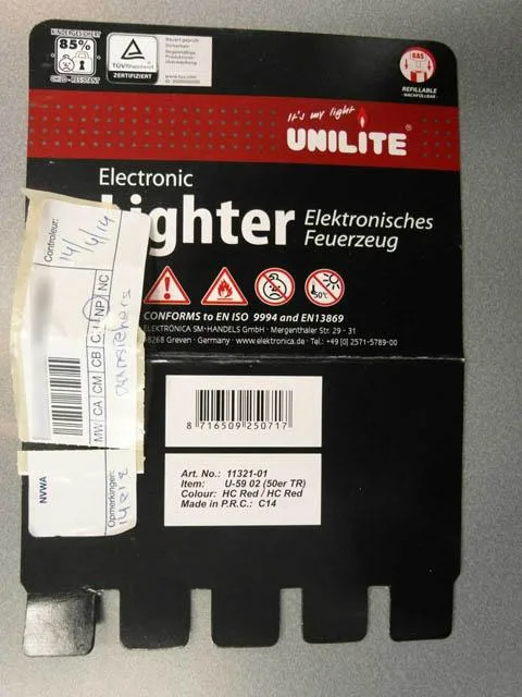 Accendini «Electronic Lighter» (Unilite)