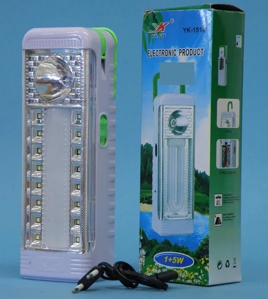 Lampada a LED portatile «ELECTRONIC PRODUCT» (YK / YA KU)