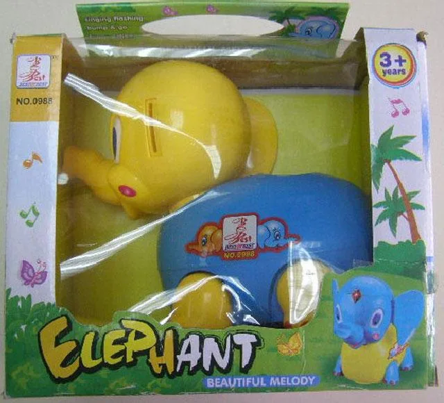 Elefante elettrico – Elefante bella Melody (Color Baby)