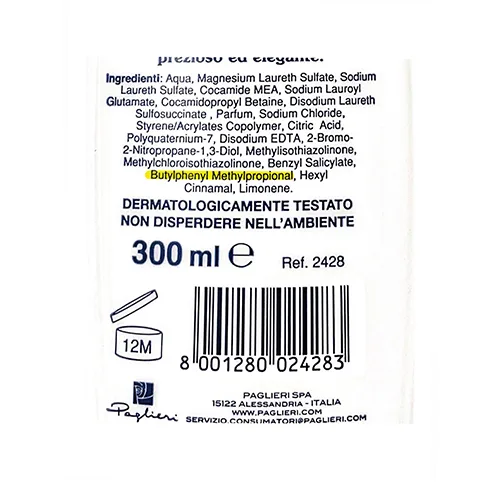Sapone liquido «ELEGANTE - Sapone Liquido» — foto 2 dell'alert SR/01098/25