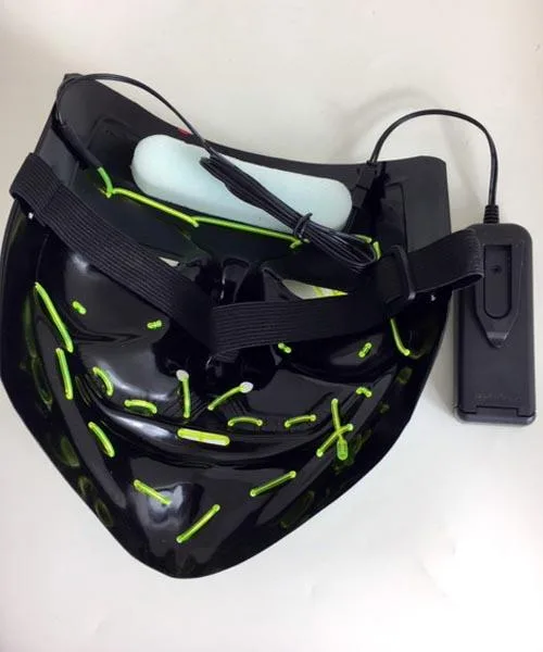 Maschera di fantasia-vestito «Elektrisk ansiktsmask» — foto 2 dell'alert INFO/0135/19