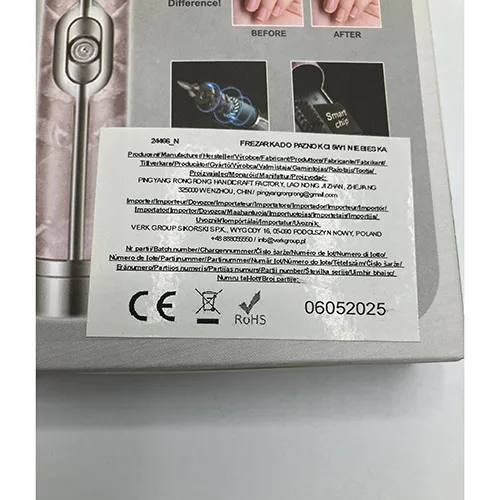 Lima per unghie «Elektrisk nagelfil» — foto 4 dell'alert SR/02994/26