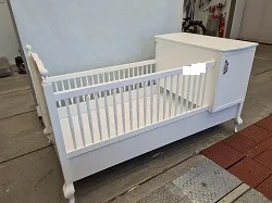 Culla per bambini «Elena 80x180 ombouwbaar bed» — foto 2 dell'alert A12/01417/23
