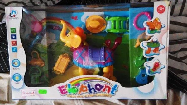 Giocattolo di plastica «Elephant» (Fantástiko)