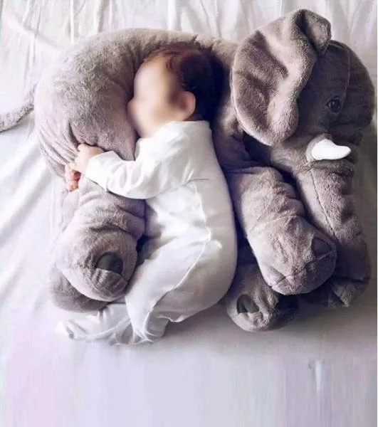 Cuscino morbido giocattolo «éléphant peluche coussin en jouet» (Rainbow fox)