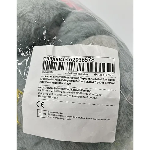 Giocattolo morbido «Elephant Plush Doll» — foto 3 dell'alert SR/02800/26