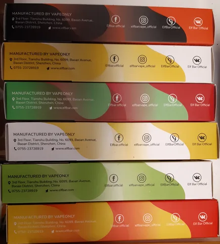 Sigaretta elettronica usa e getta «ELF BAR 2000 Disposable Pod, 2% nicotine» — foto 4 dell'alert A12/01303/23