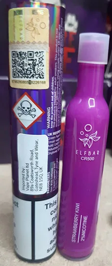Sigaretta elettronica usa e getta «Elf Bar CR500 2% Nicotine 2ml» (Elf bar)