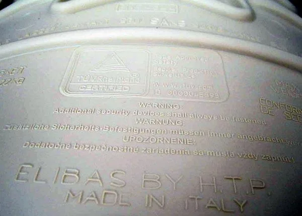 Seggiolino bici per bambini «Elibas child seat for carrier» — foto 2 dell'alert A11/0141/17