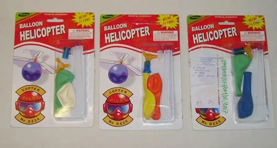 Elicottero a palloncino (HOTOY®)