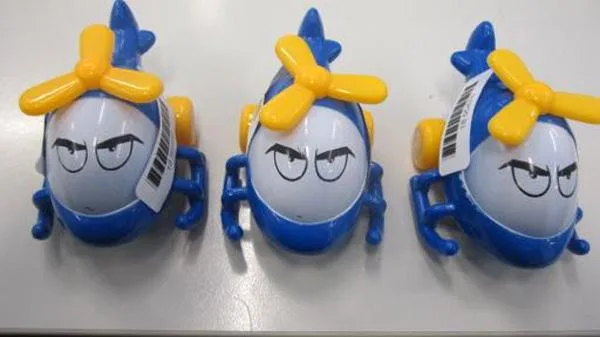 Giocattolo di plastica «Elicottero elettrico» (Juguetes Industriales)
