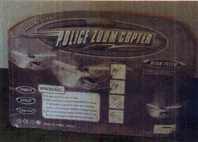 Elicottero giocattolo – Polizia Zoom Copter — foto 2 dell'alert 1350/08