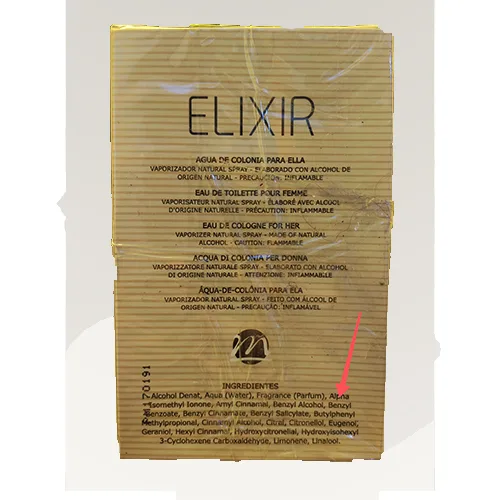 Eau de toilette «Elixir» — foto 2 dell'alert SR/01473/25