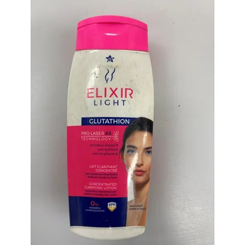 Lozione schiarente per la pelle «Elixir light, glutathion» — foto 1 dell'alert SR/01531/25