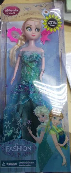 Bambola di plastica «Elsa &amp; Anna Summer Solstice Gift Set» (Diversity Fashion / Diversity Store)