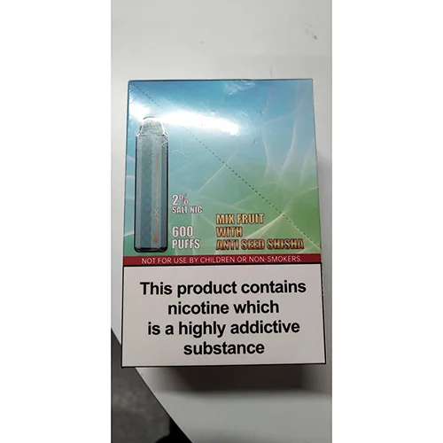 Sigaretta elettronica monouso «ELUX CRYSTAL 600 Mix fruit with anti seed shisha» — foto 4 dell'alert A12/01143/24