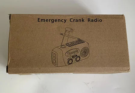 Radio di emergenza a manovella «Emergency Crank Radio» — foto 1 dell'alert A12/00044/24