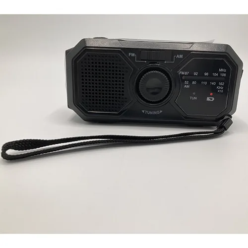 Radio a pedivella a energia solare «Emergency radio» — foto 2 dell'alert SR/04002/25