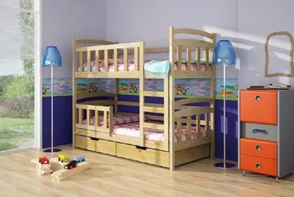 Letto a castello in legno «Emily» (Unknown)