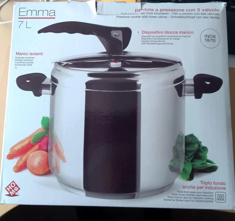 Pentola a pressione «EMMA 7 litres» (HO ME)